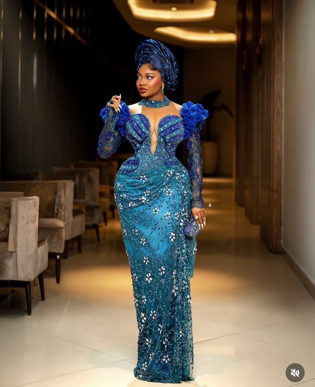 2026 Nigerian prom dress color trend look