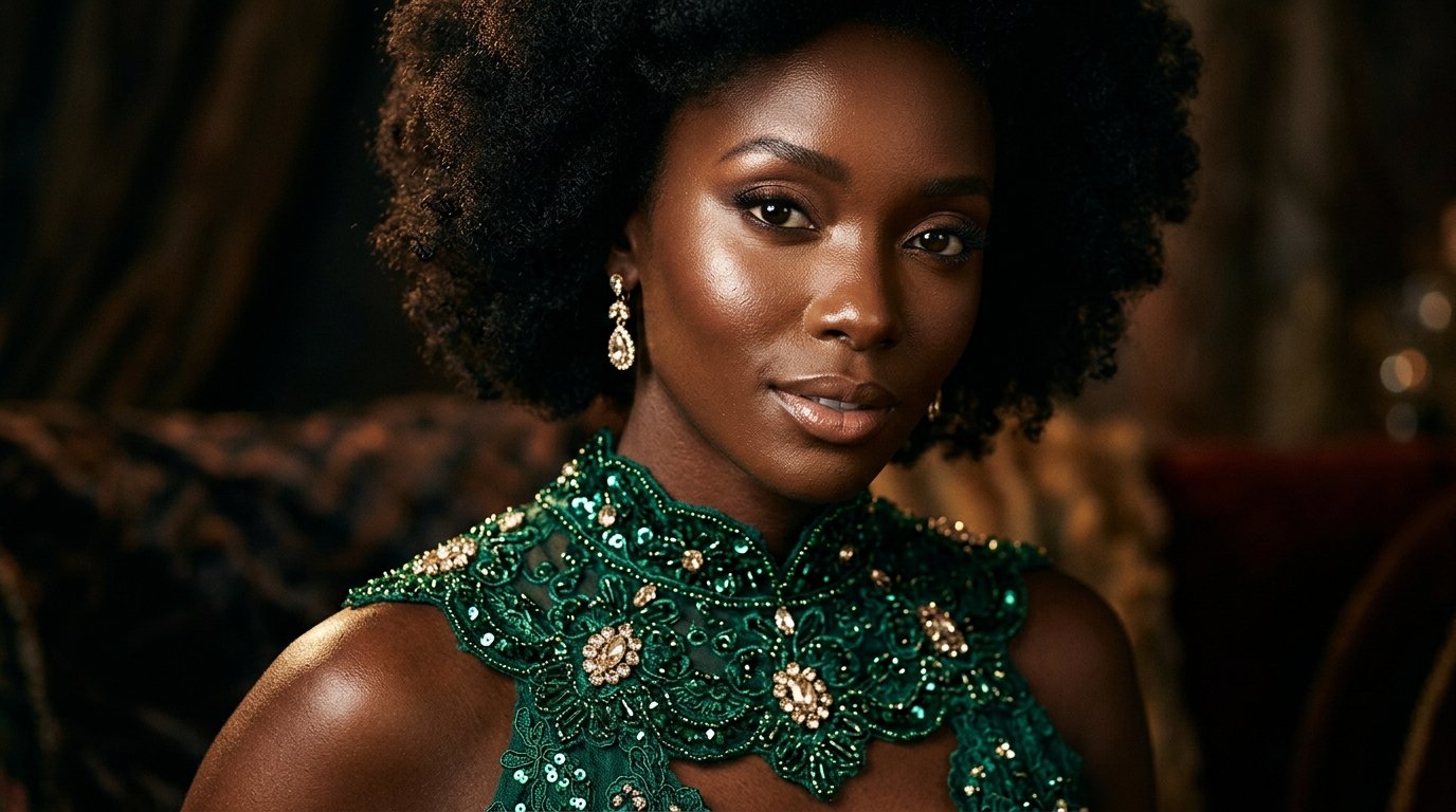 Lace colors for dark skin tones