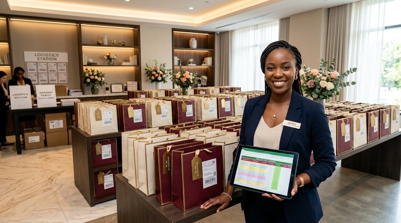 Organising asoebi for 100 guests