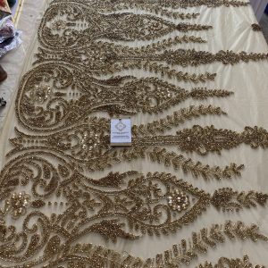 Crystal Border Fabric