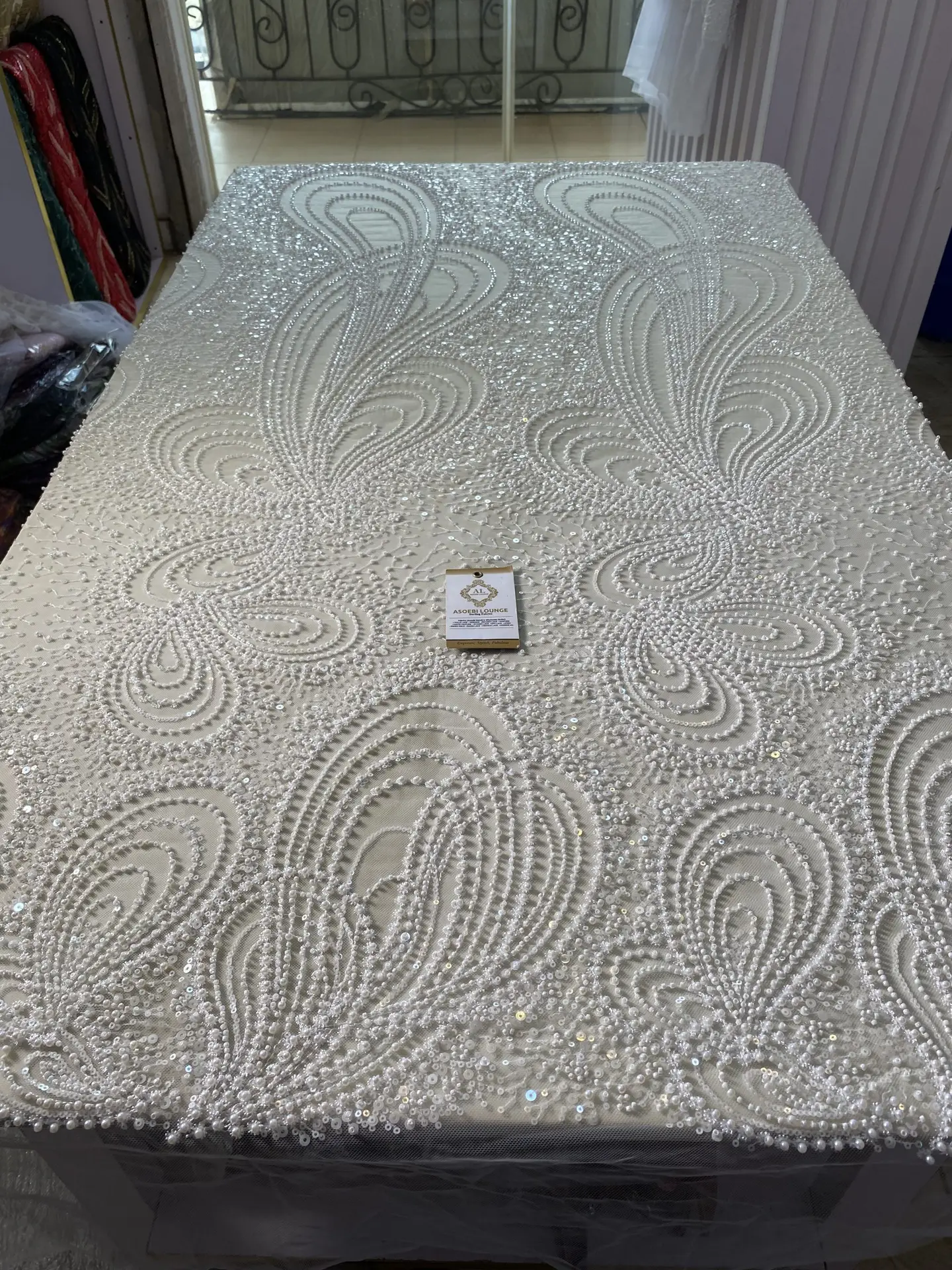 Bridal Lace, Fabrics