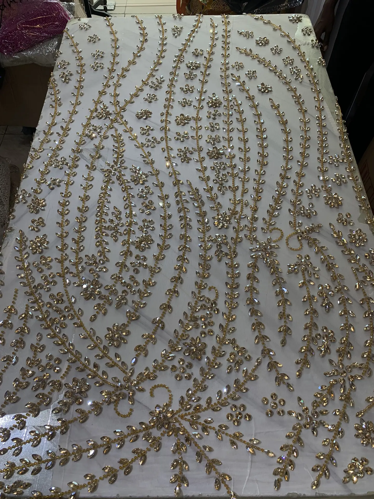 Mira Luxury Designer Fabric - Image 2