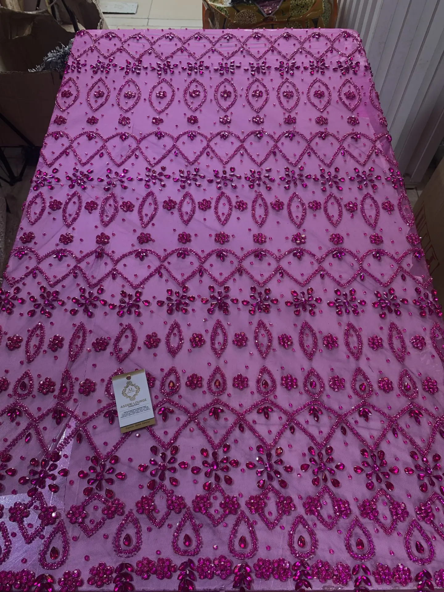 Ginny Luxury Designer Fabric - Image 2