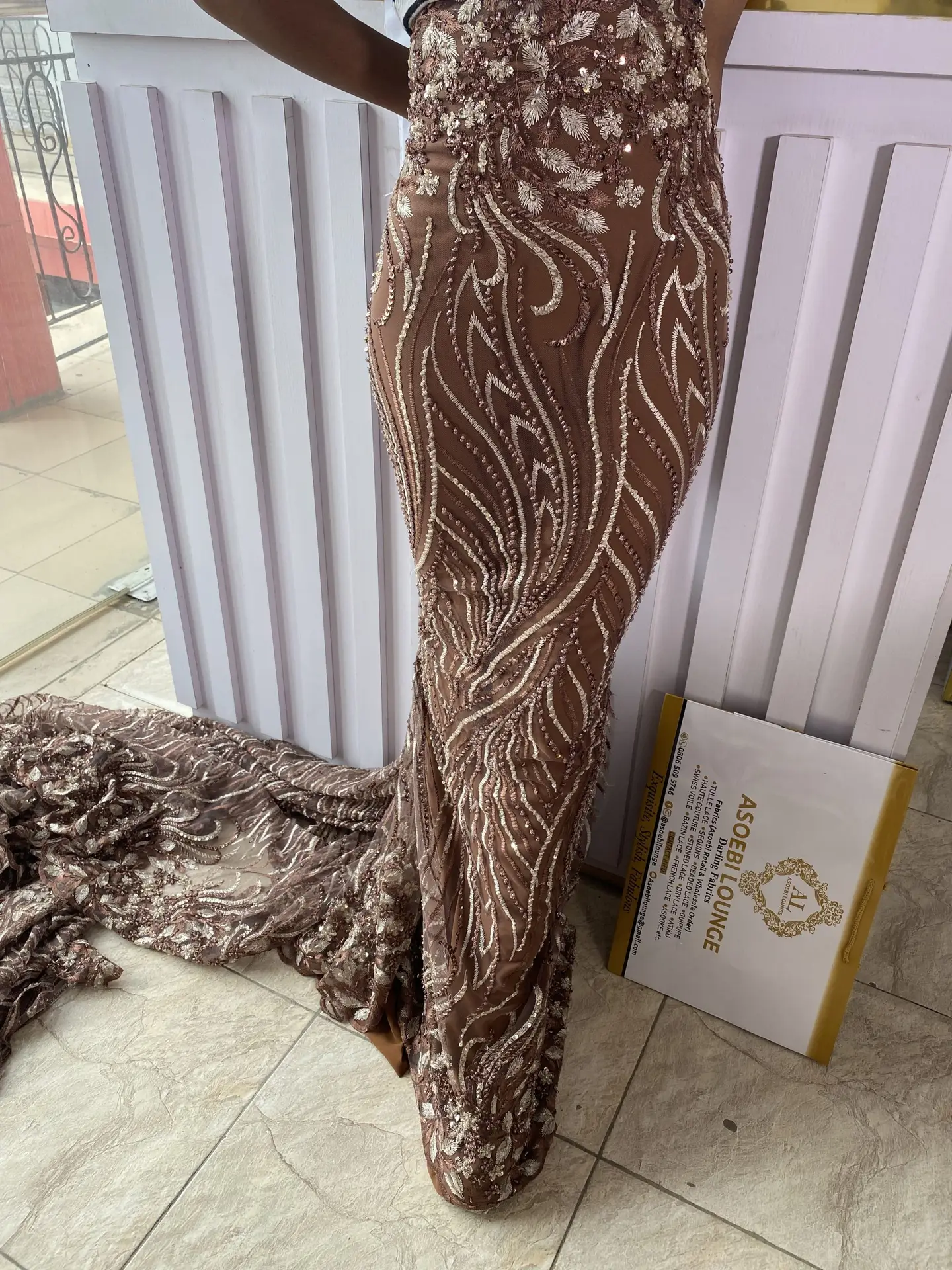 Beaded Fabric, Asoebi, Bridal Fabrics