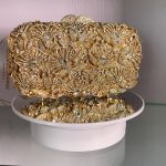 crystal clutch purse