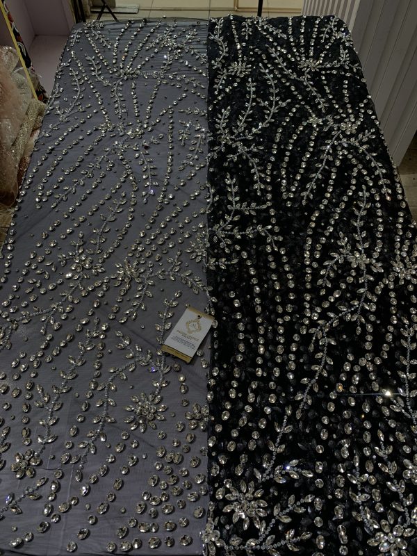 AsoLadidi Pearl Crystal Fabrics