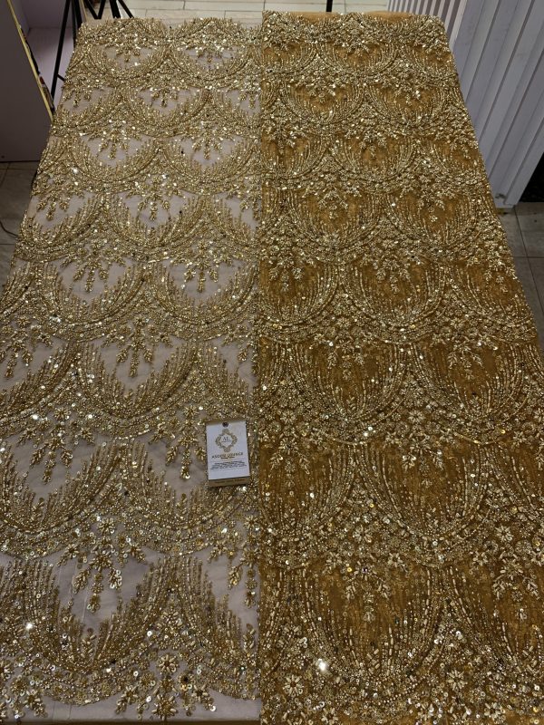 Glam Beaded Fabric