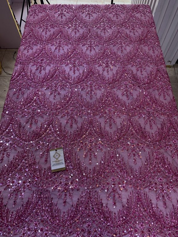 Splendor Beaded Fabric - Image 2