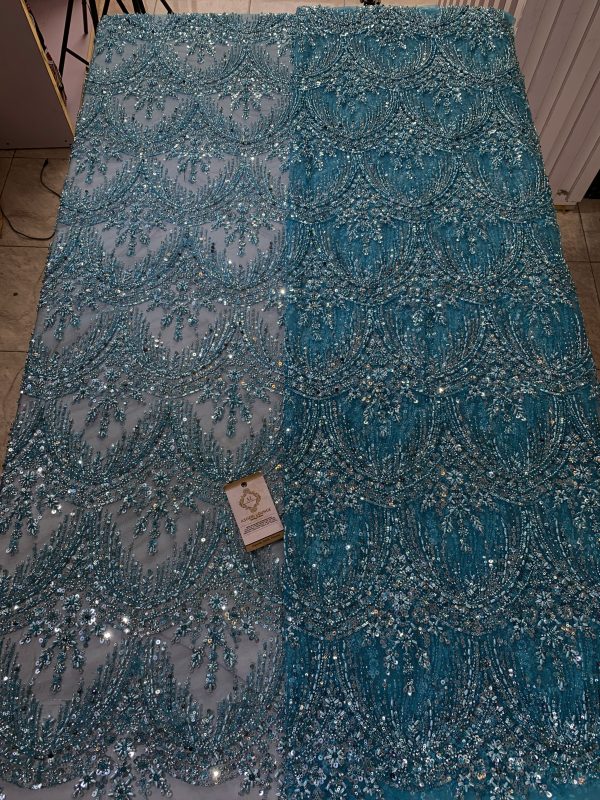 Unity Sparkle Beaded Fabric