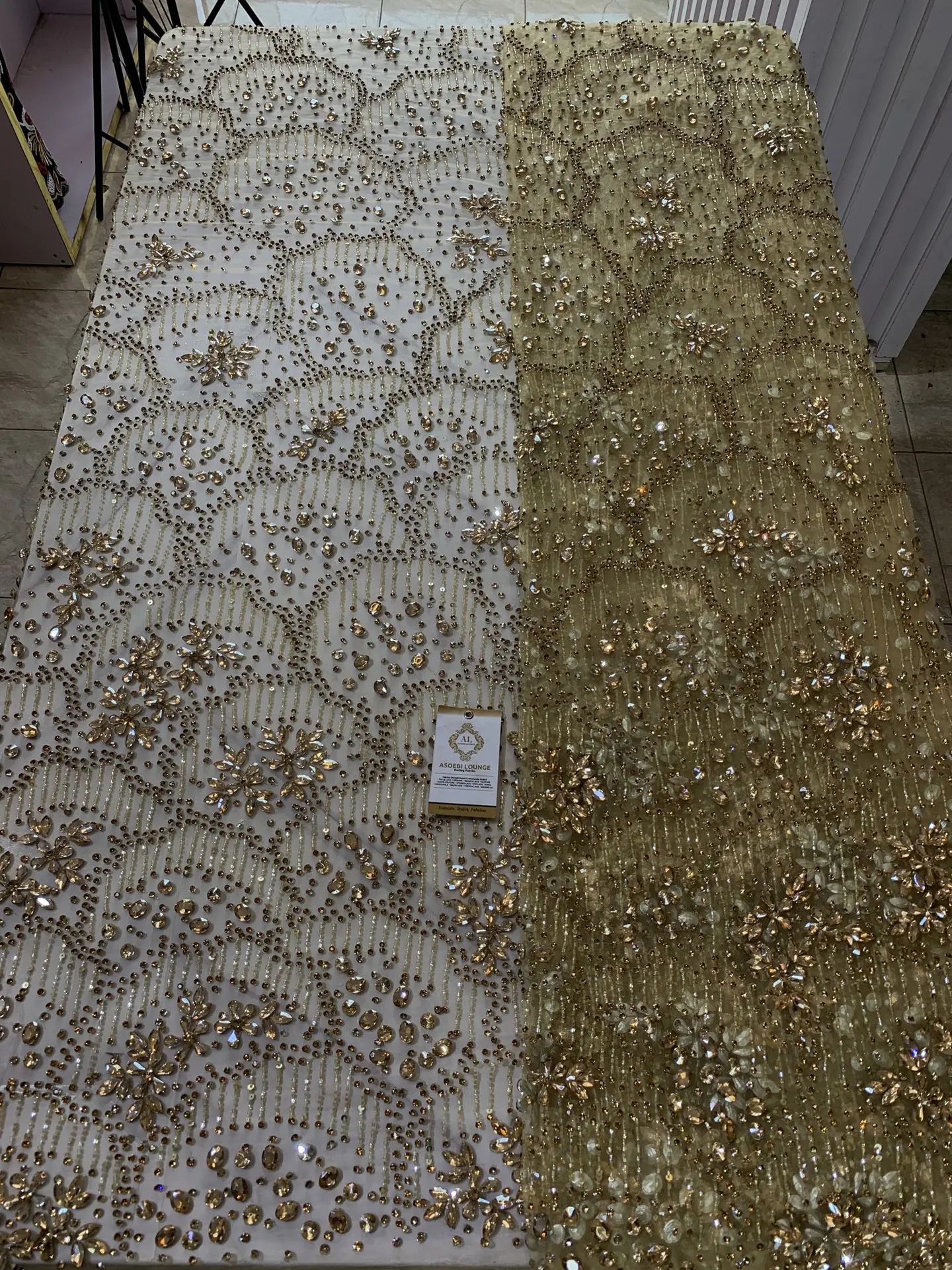 AsoOluchi Crystal Fabrics