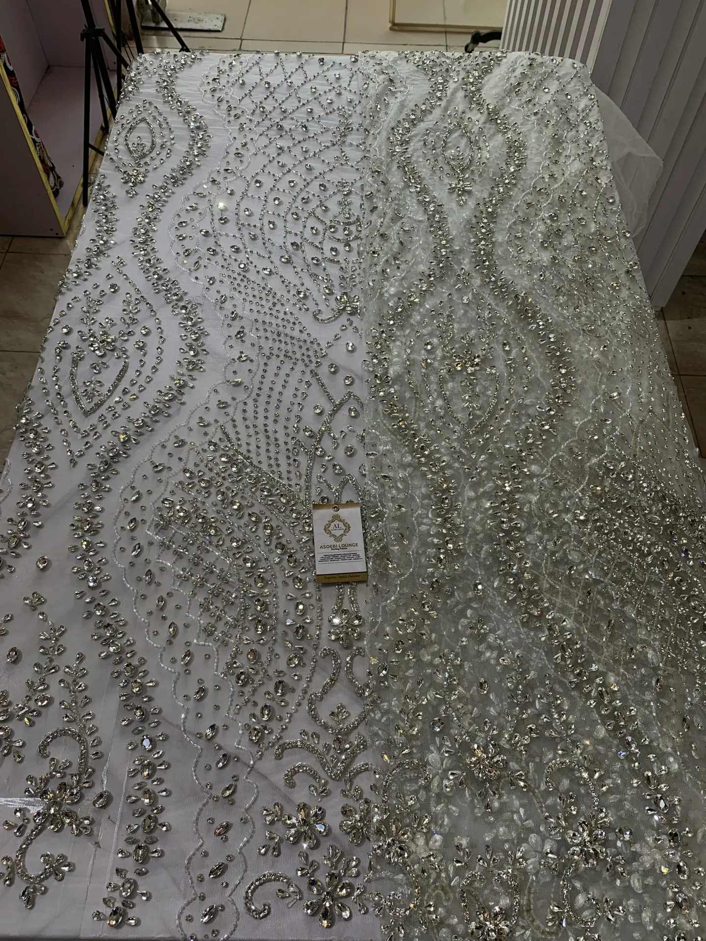 AsoIfeoma Crystal Fabrics