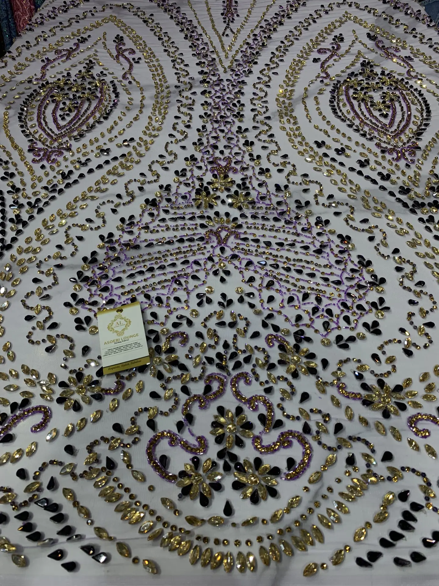 AsoAdaku Crystal Fabrics - Image 2