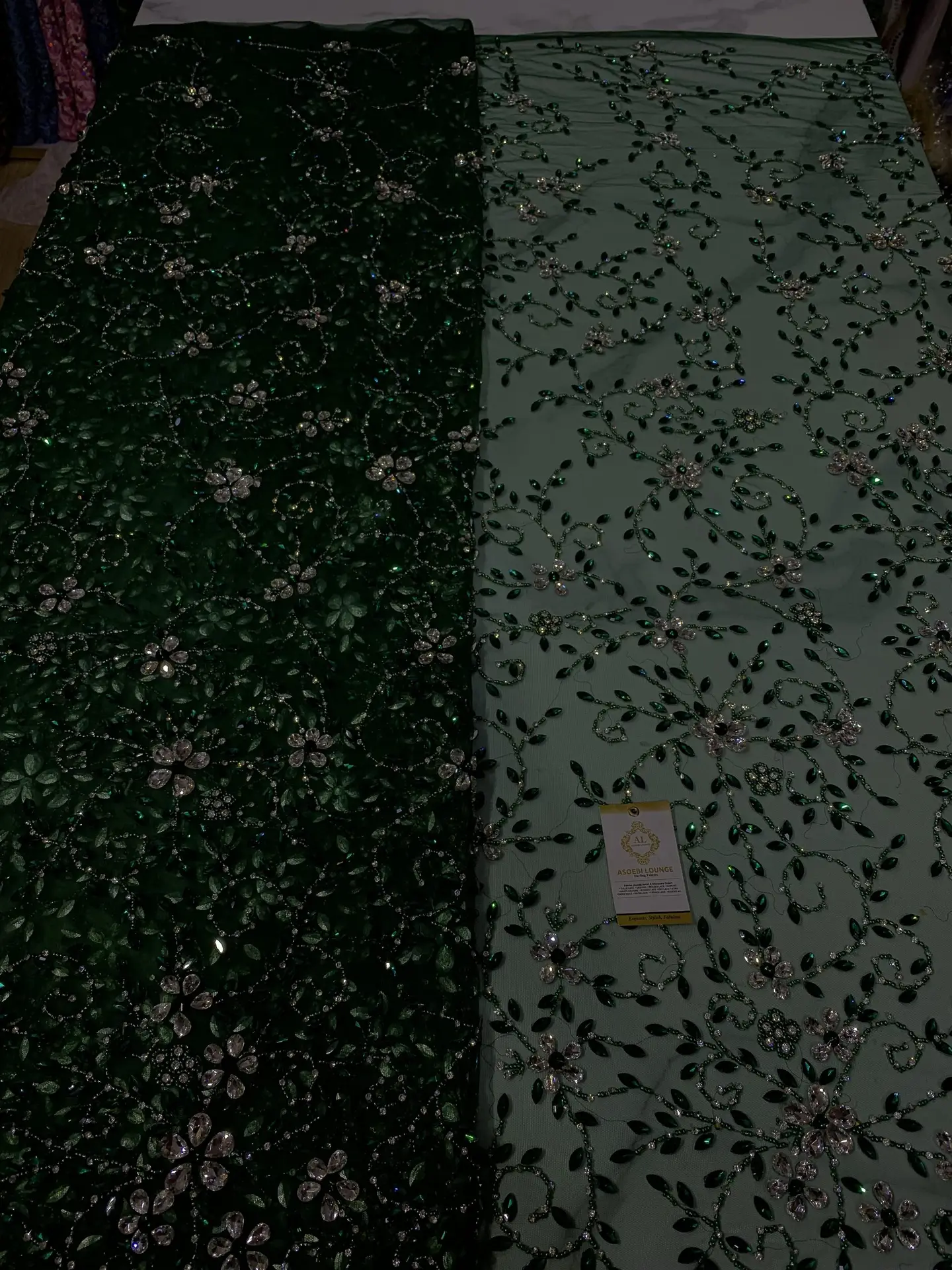 AsoHalimah Crystal Fabrics