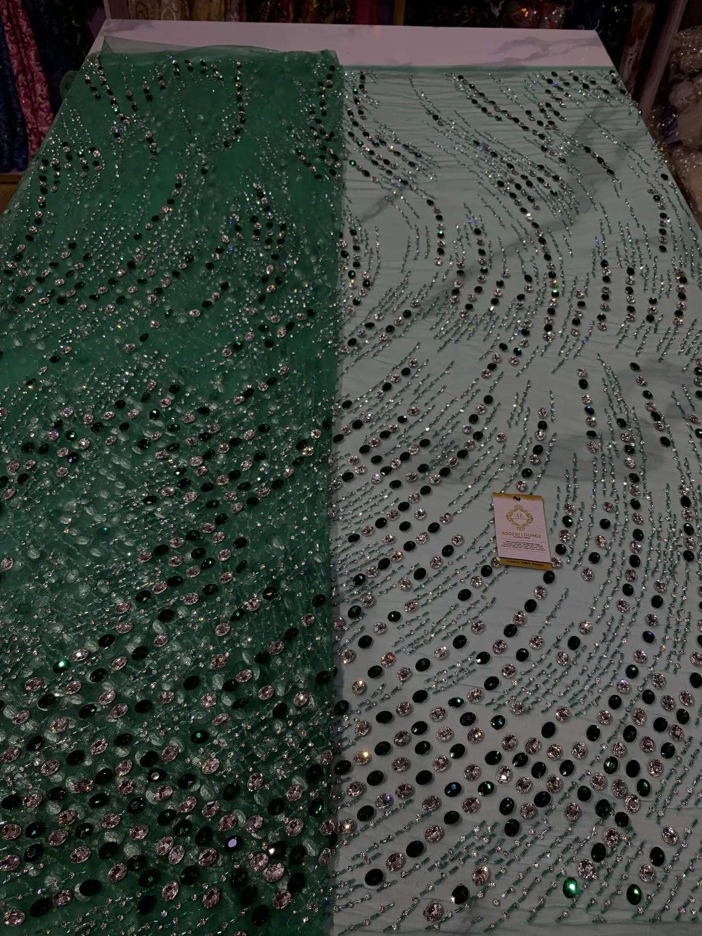 AsoAderonke Crystal Fabrics