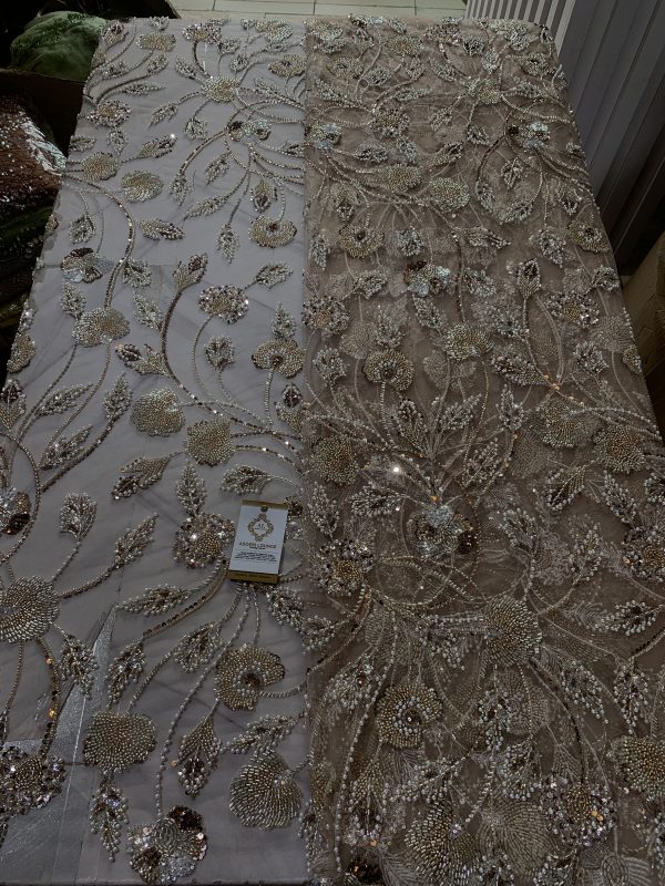 AdeSimi Beaded Fabric