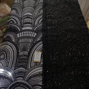 BibiLooms Beaded Fabric