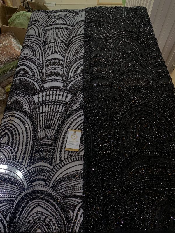 BibiLooms Beaded Fabric