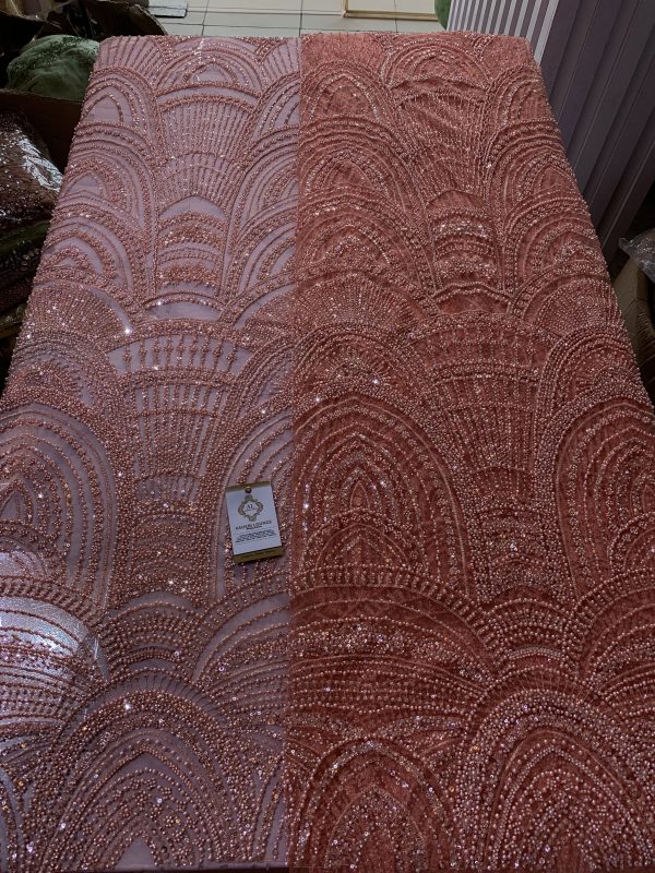 SugarTulle Beaded Fabric