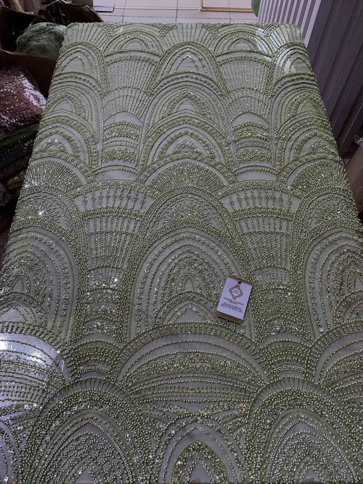 LushLulu Beaded Fabric - Image 2