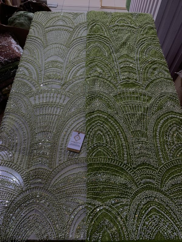 LushLulu Beaded Fabric