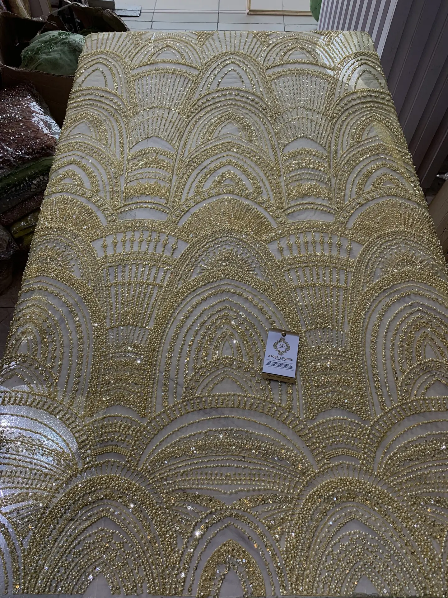 GigiWraps Beaded Fabric - Image 2