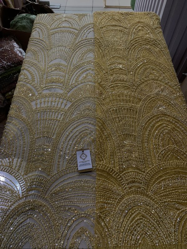 GigiWraps Beaded Fabric