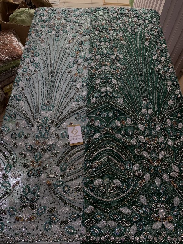 ZinaToke Beaded Fabric