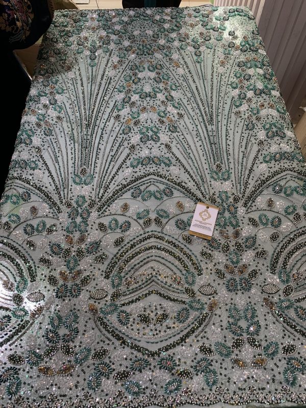 ZinaToke Beaded Fabric - Image 2