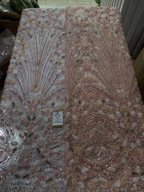 SeyiAma Beaded Fabric