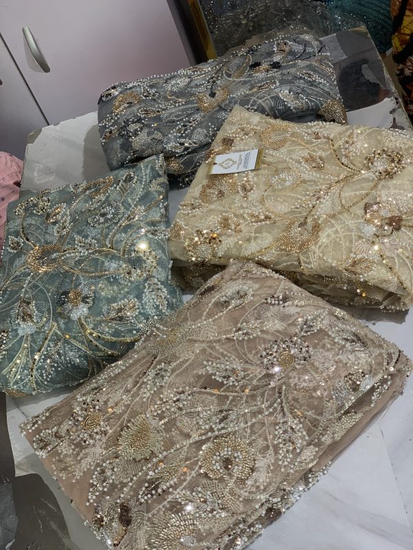 Beauty Wraps Beaded Fabric - Image 2