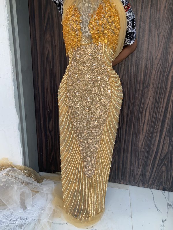 Aziel Panel Dress Fabric