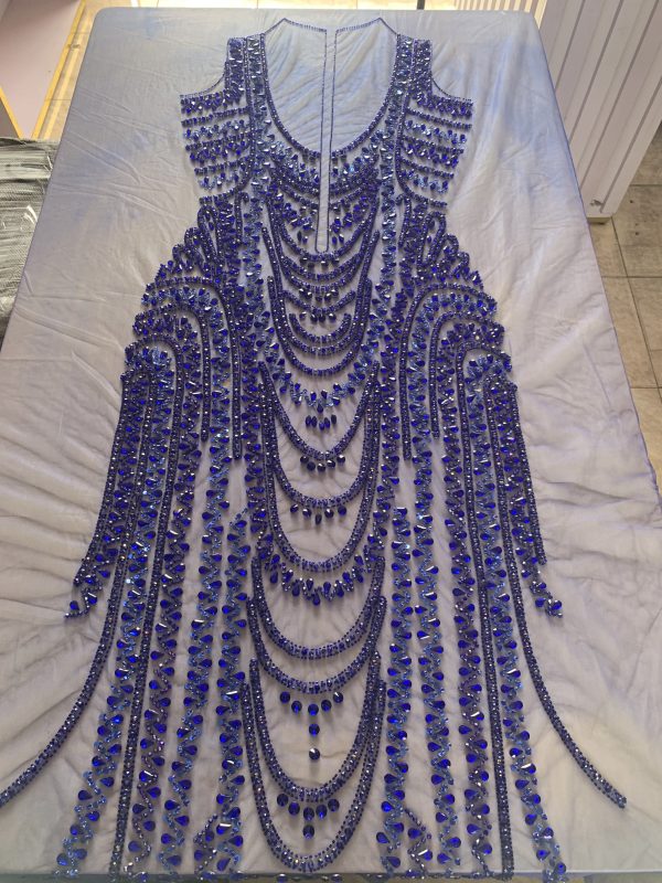 Kamilah Panel Dress Fabric
