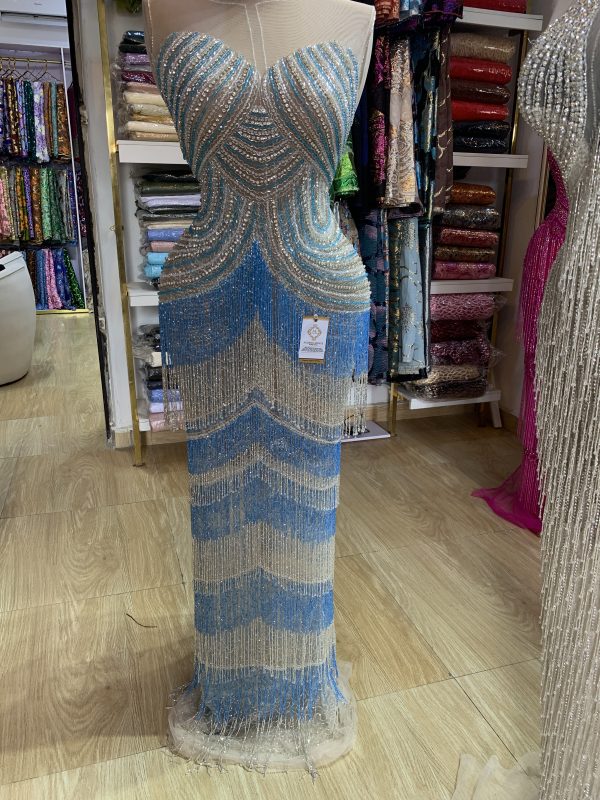 Makeda Panel Dress Fabric
