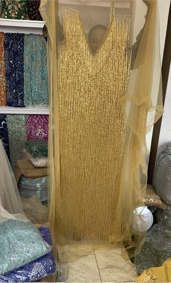 Zuri Panel Dress Fabric