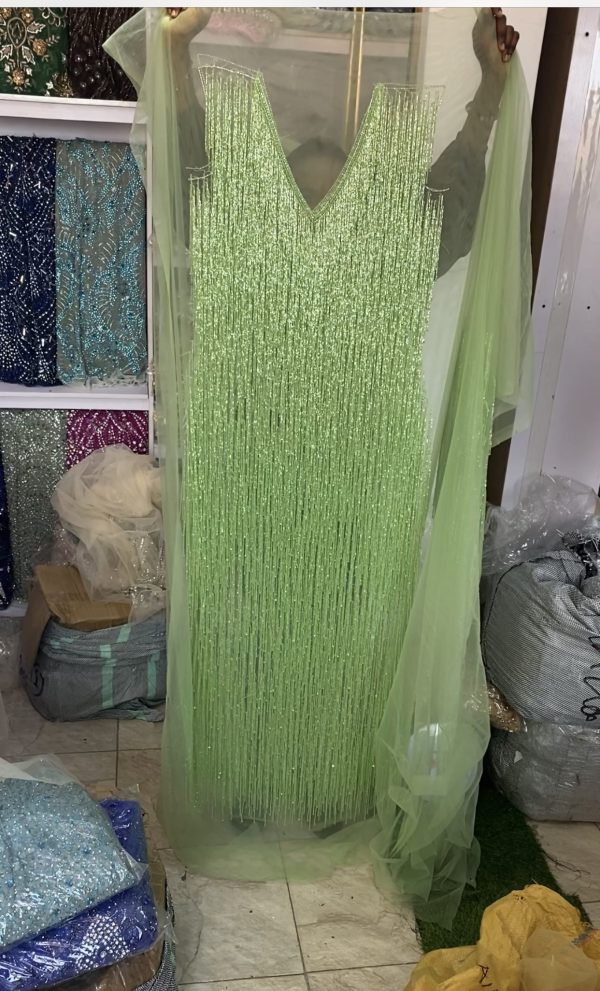 Aziza Panel Dress Fabric