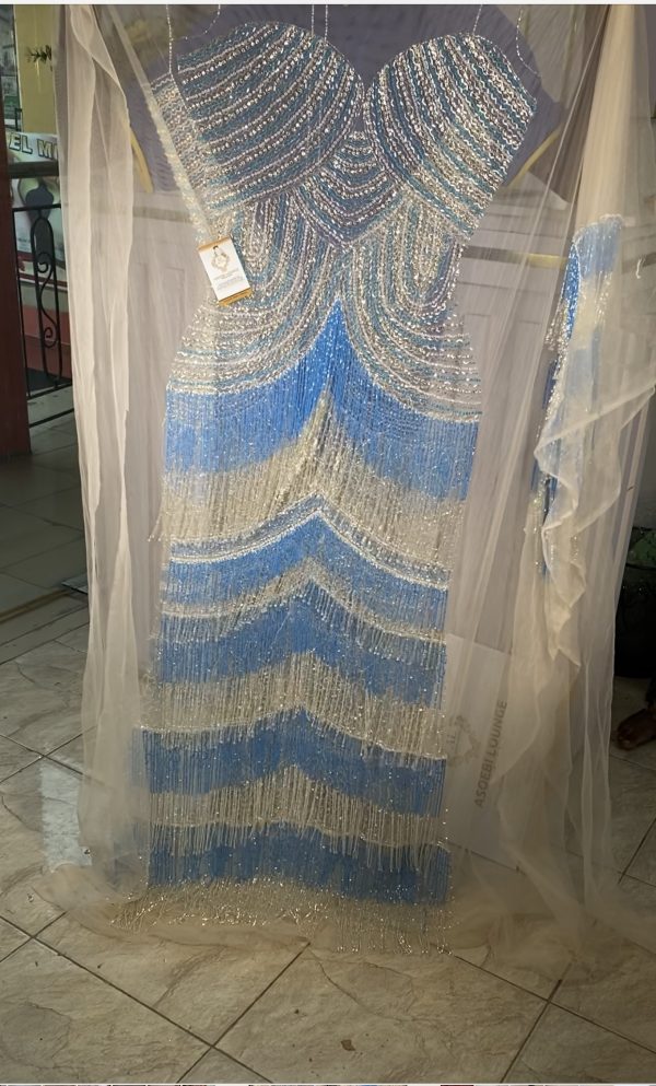 Kiara Panel Dress Fabric