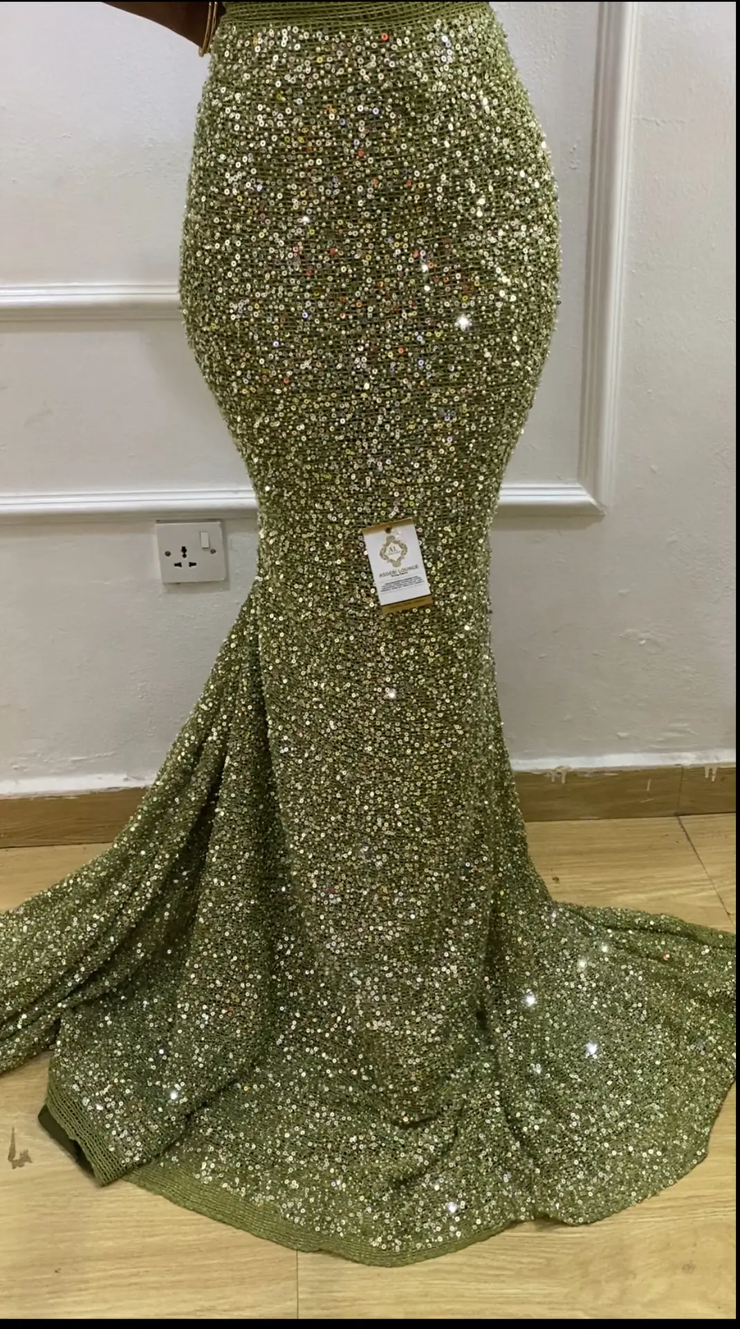 Rhianna Beaded Fabric - Image 2