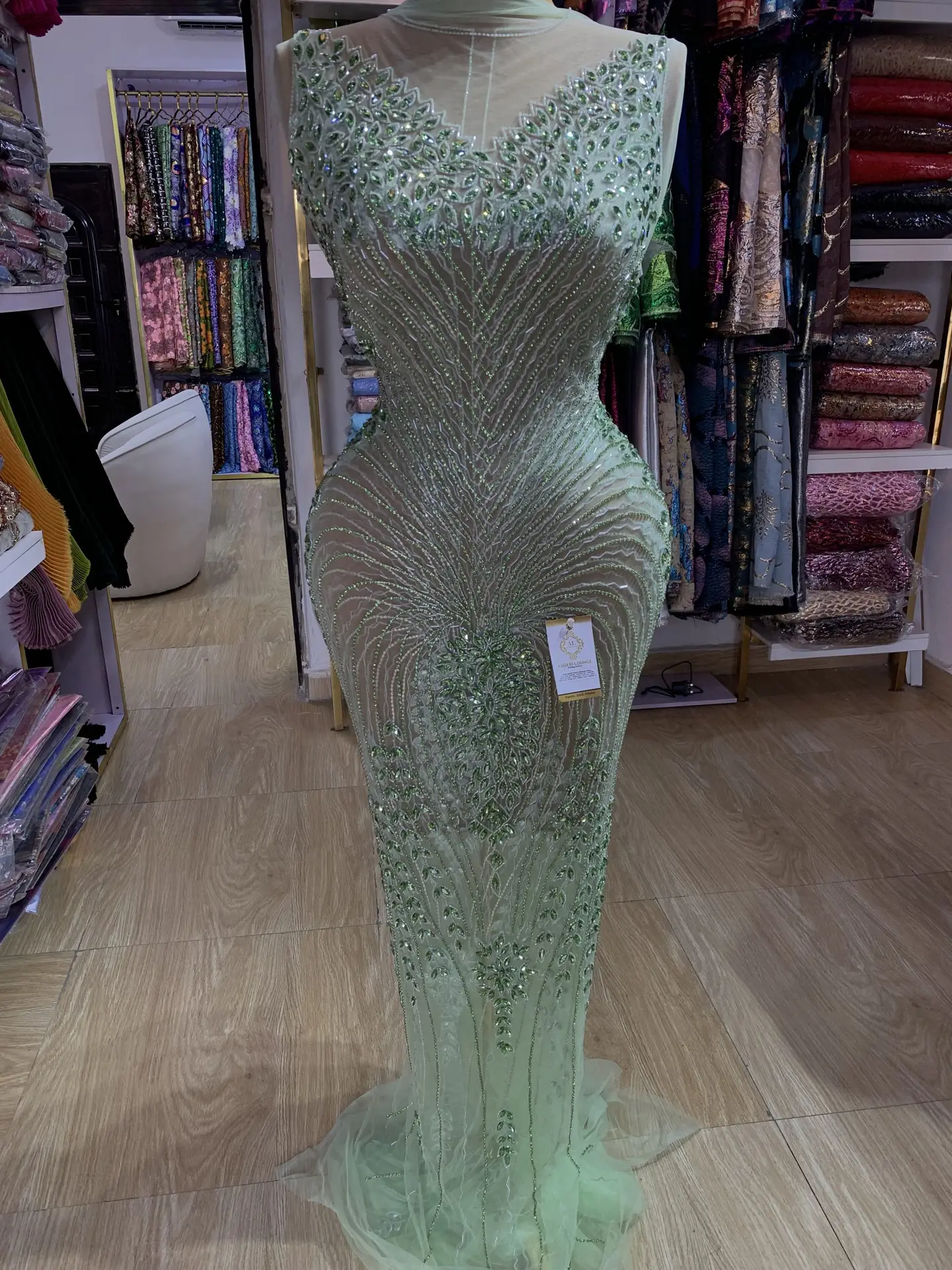 Martha Panel Dress Fabric - Image 2