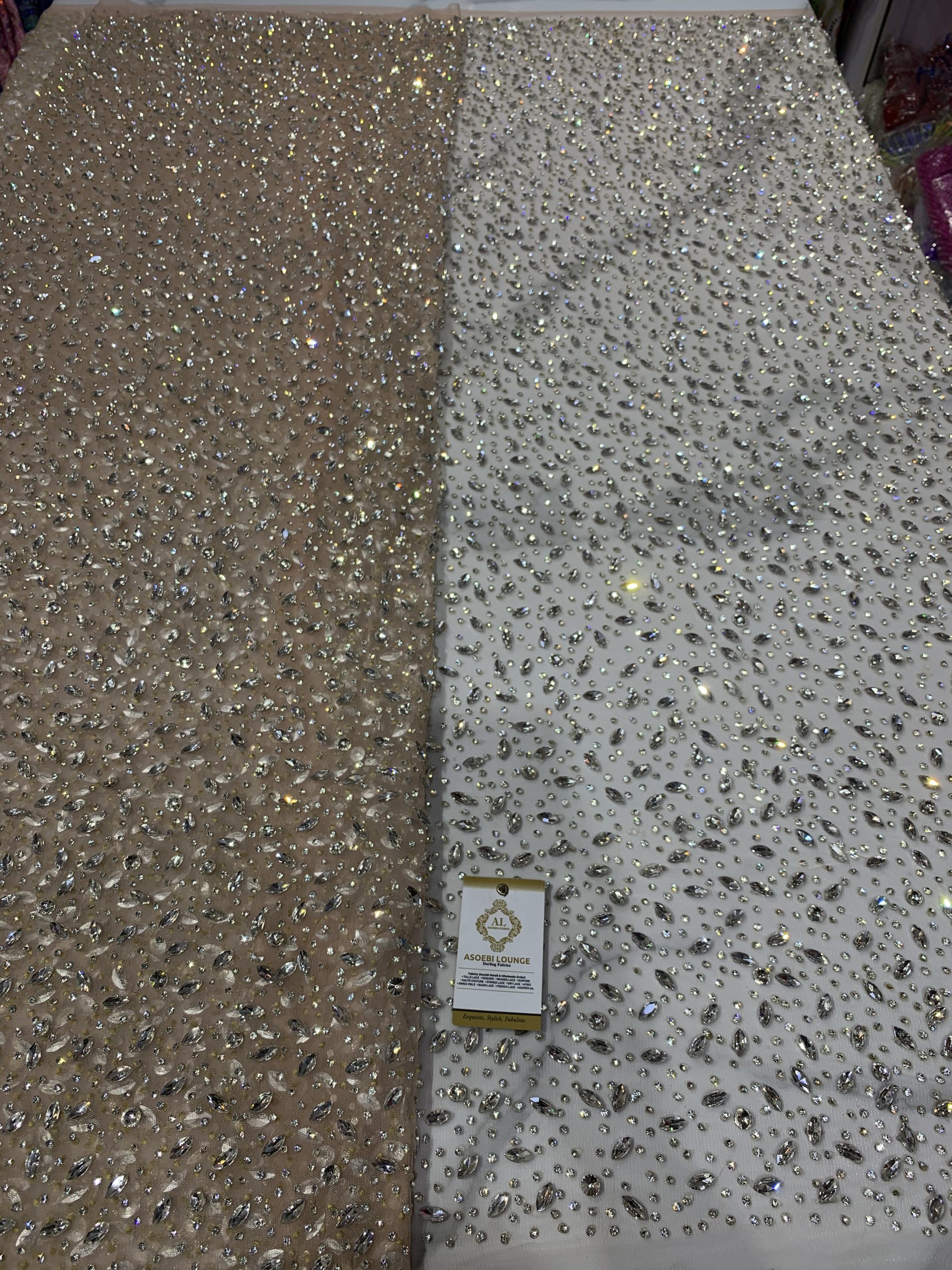 AsoChic Crystal Fabrics