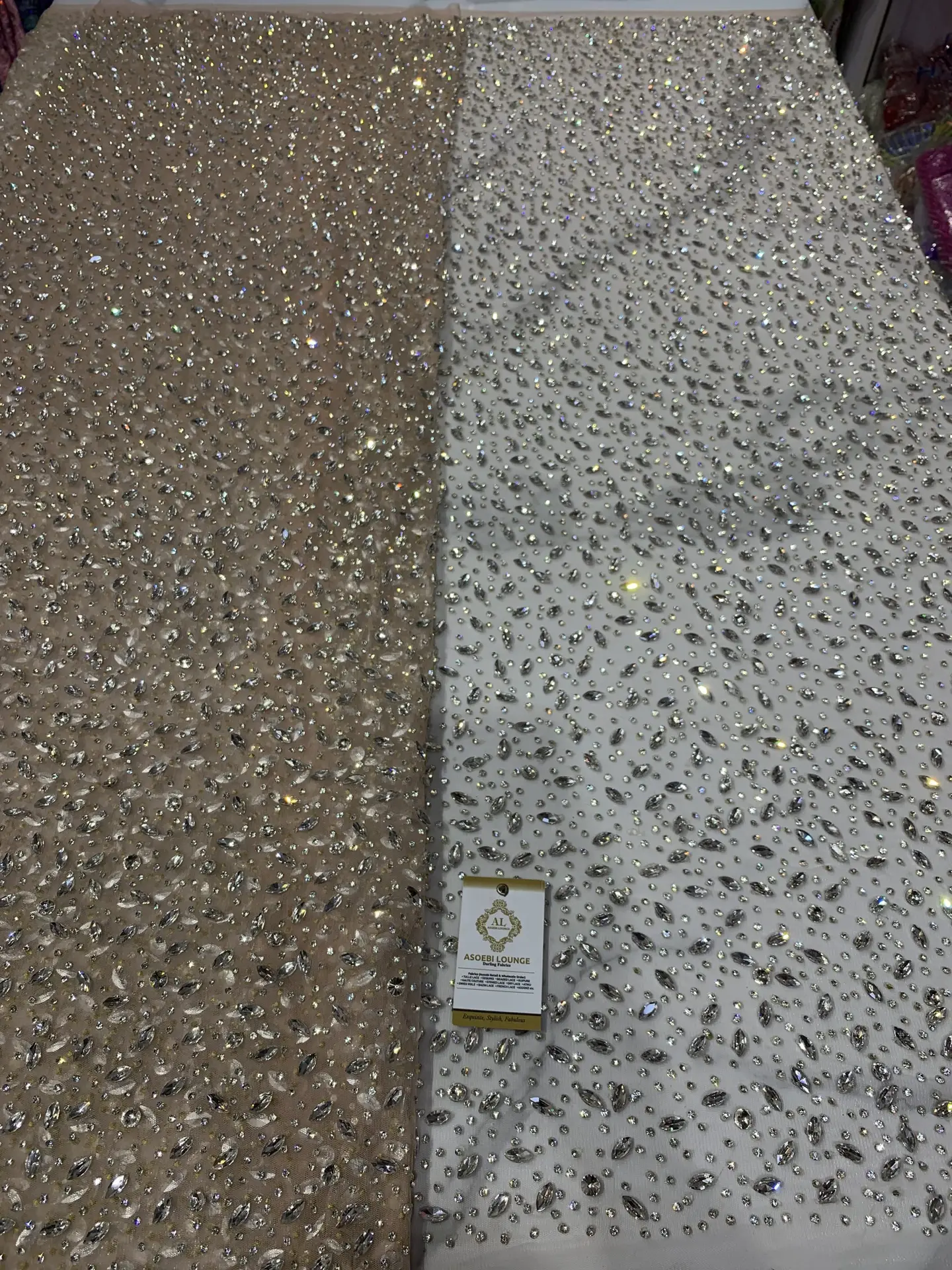 AsoChic Crystal Fabrics