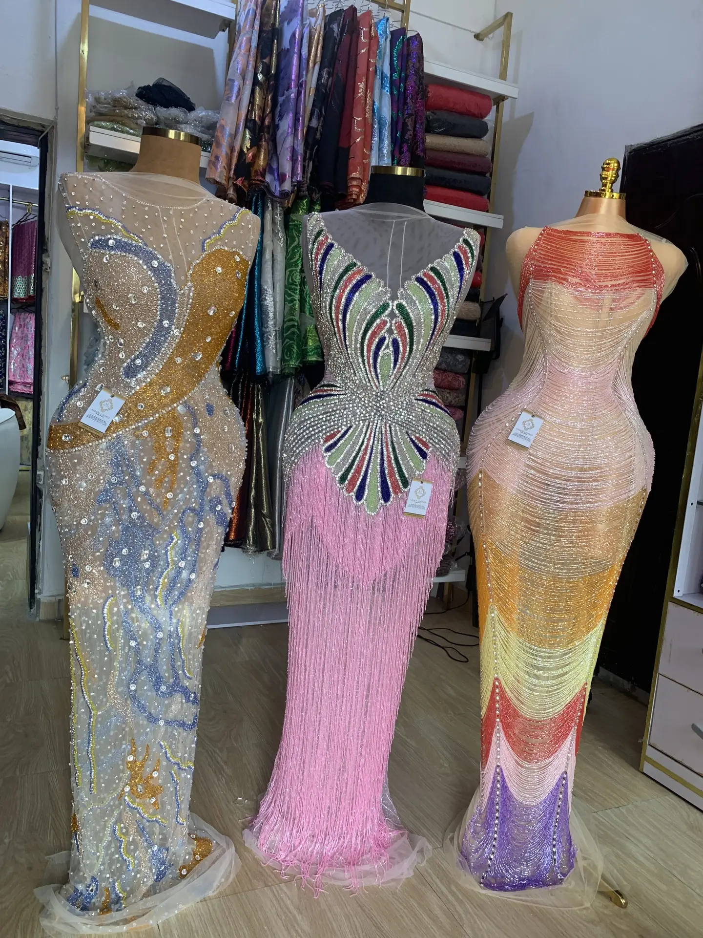 Elana Panel Dress Fabric - Image 3