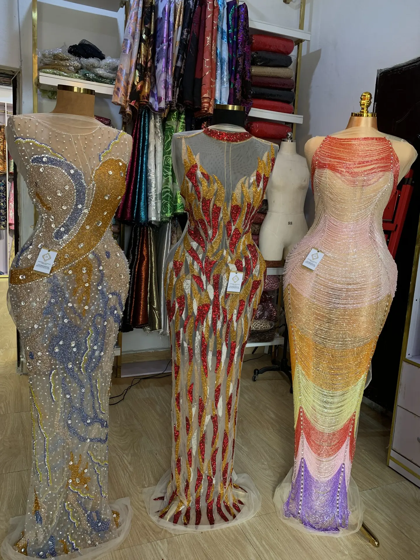 Rozanne Panel Dress Fabric - Image 3