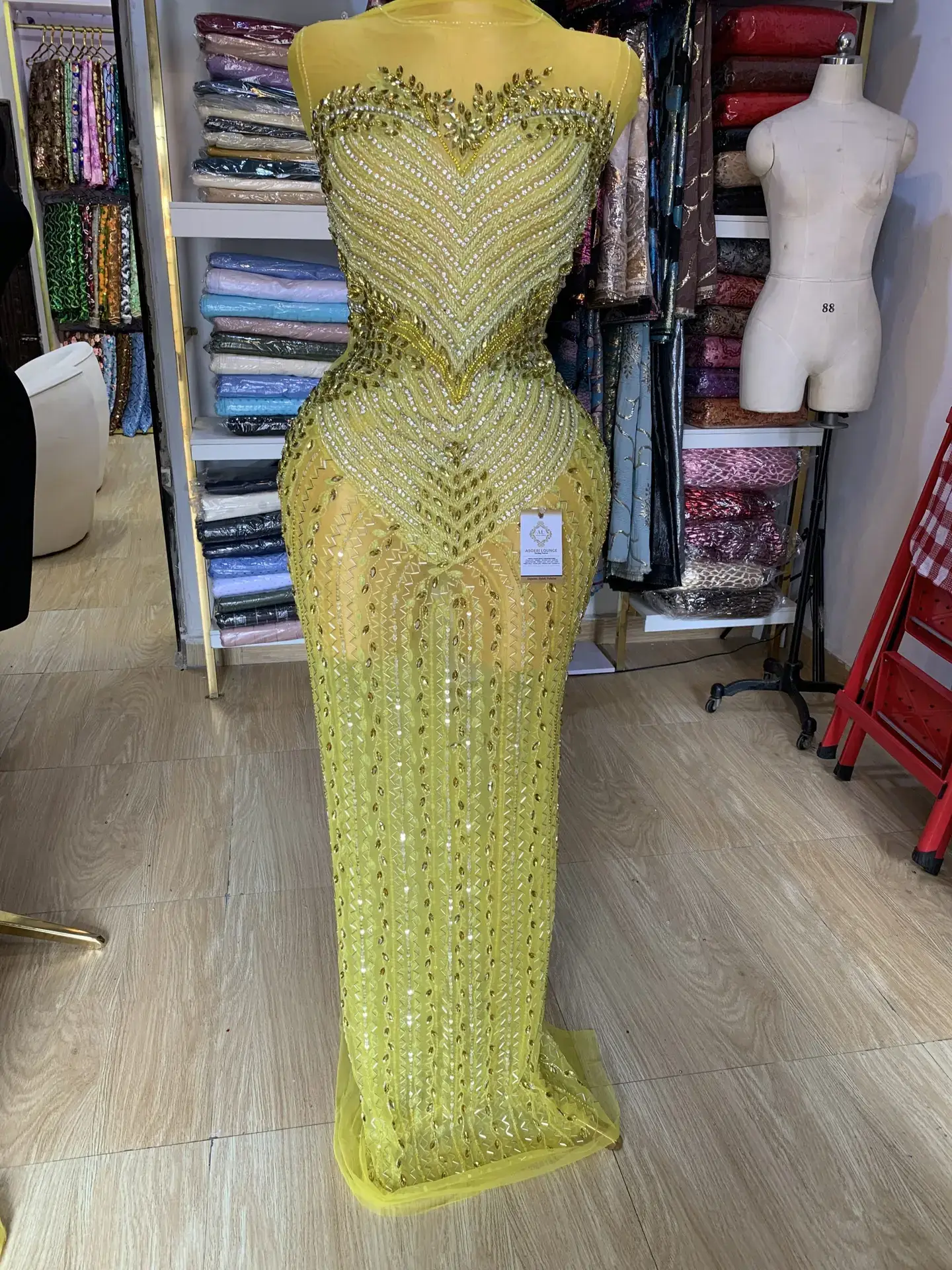 Bianca Panel Dress Fabric - Image 2