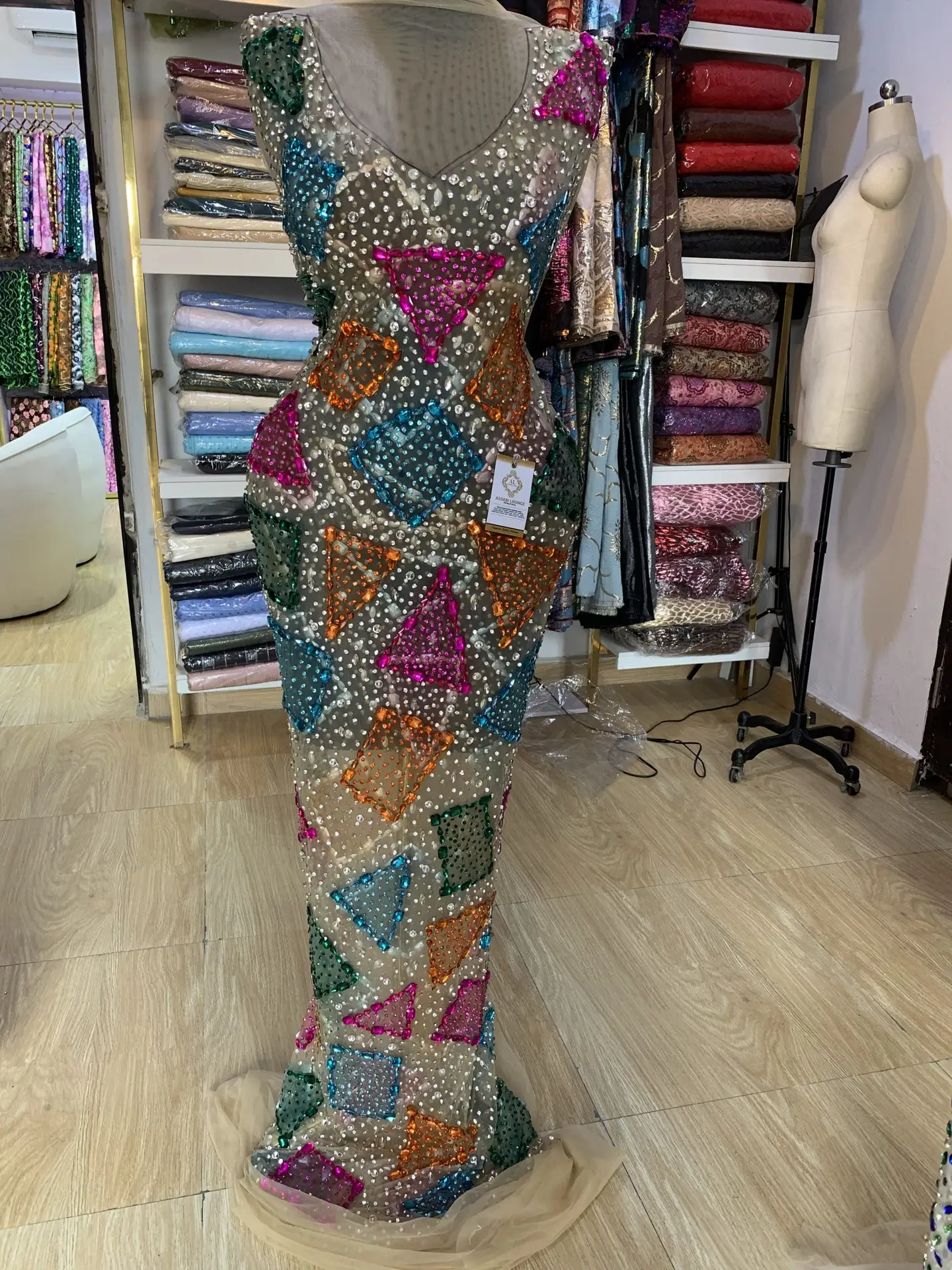 Sabrina Panel Dress Fabric - Image 2